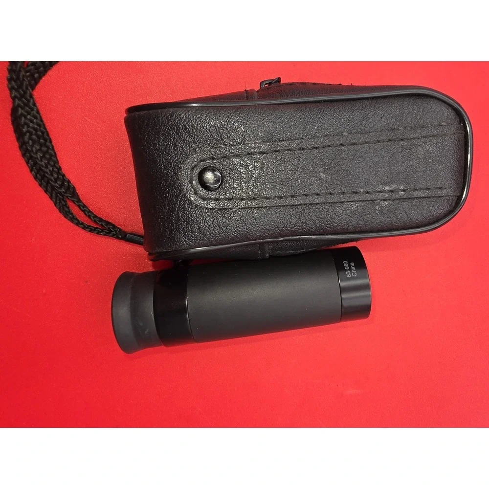 RadioShack GolfScope Monocular Unisex OS Black Good 5x20mm 63-980 Case